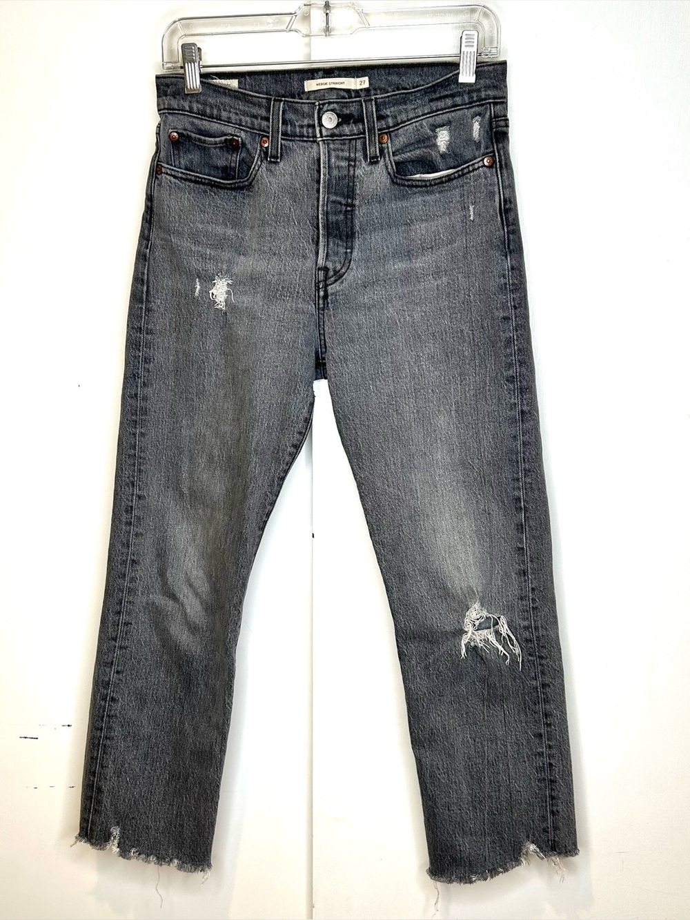Levi’s Wedgie Cropped Straight Jeans